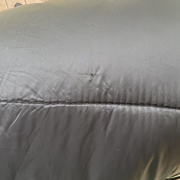 OLD Navy Black Jacket Women's Size Large Puffer Jacket Full Zip Coat Quilted - Picture 8 of 9